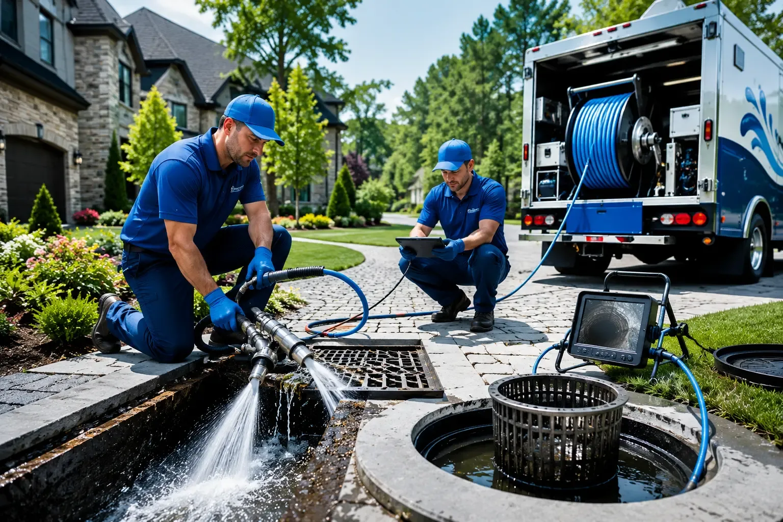 Local outdoor drain cleaning professionals in Prairie View, KS